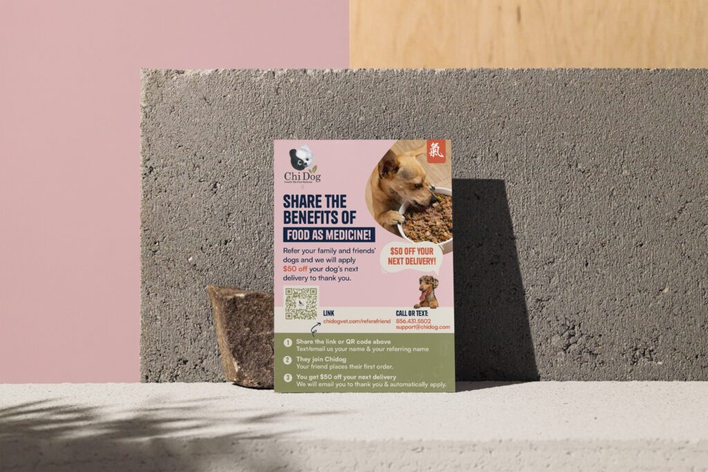 Chidog Referral Program Flyer